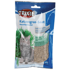 Trixie χόρτο γατών 100gr ανταλ/κο για πιάτο πλαστικό γατών με χόρτο Trixie χόρτο γατών 100gr ανταλ/κο για πιάτο πλαστικό γατών με χόρτο