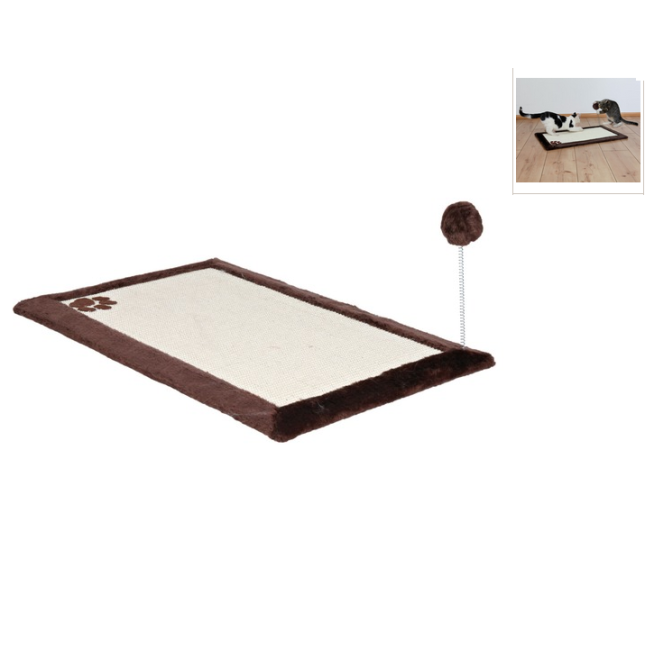 Trixie νυχοδρόμιο χαλάκι 70X45cm καφέ Trixie νυχοδρόμιο χαλάκι 70X45cm καφέ