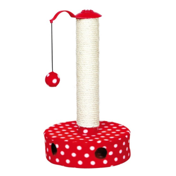 Trixie παιχνίδι δένδρο fleece 45cm κόκκινο/άσπρο Trixie παιχνίδι δένδρο fleece 45cm κόκκινο/άσπρο