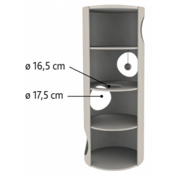 Trixie νυχοδρόμιο edoardo cat tower 100cm καφέ/κρεμ Trixie νυχοδρόμιο edoardo cat tower 100cm καφέ/κρεμ