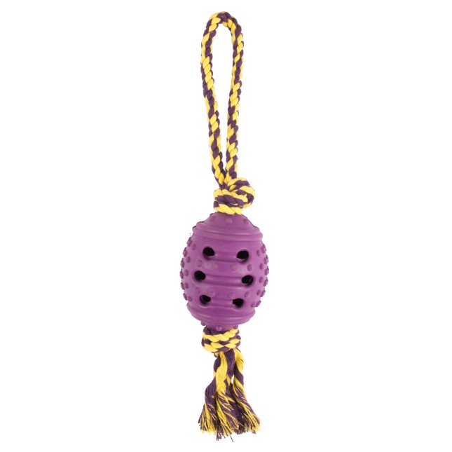 INTERROPE LOOP & RUBBER BALL 8X36cm INTERROPE LOOP & RUBBER BALL 8X36cm