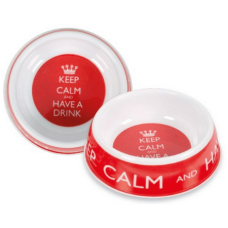 Pet Brands Keep calm μπολάκι νερού 15 x 11 x 4,2cm Pet Brands Keep calm μπολάκι νερού 15 x 11 x 4,2cm