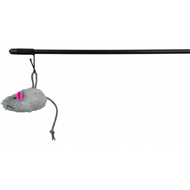 Trixie παιχνίδι ραβδί με ποντίκι λούτρινο 50cm. Trixie παιχνίδι ραβδί με ποντίκι λούτρινο 50cm.