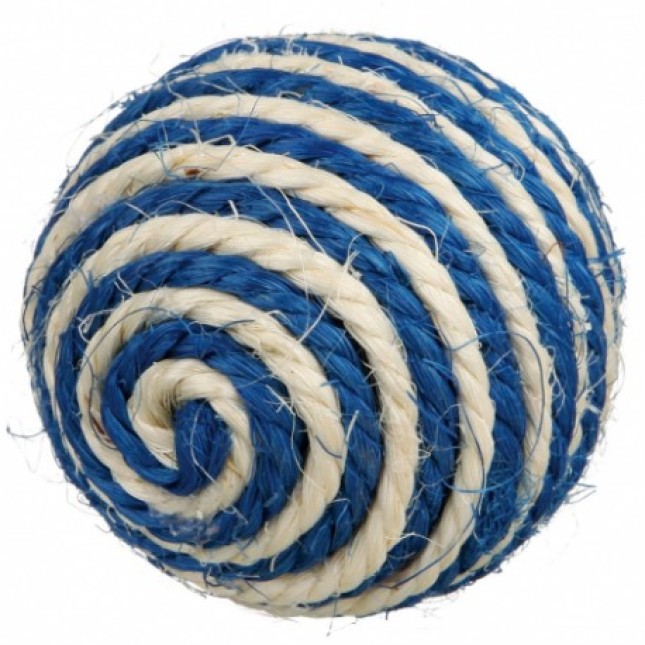 Trixie παιχνίδι μπάλα σχοινένια 6cm. Trixie παιχνίδι μπάλα σχοινένια 6cm.
