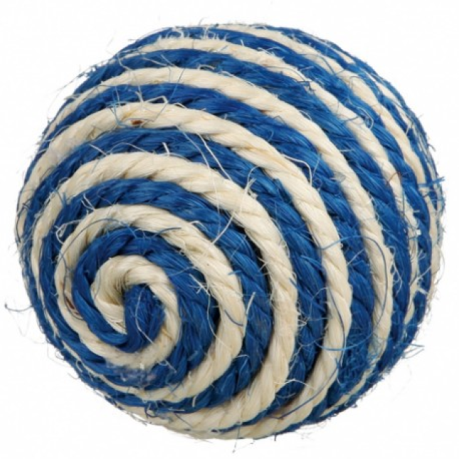Trixie παιχνίδι μπάλα σχοινένια 6cm. Trixie παιχνίδι μπάλα σχοινένια 6cm.