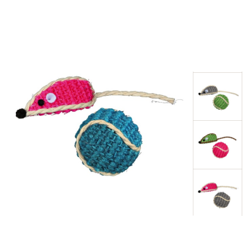 Trixie παιχνίδι ποντίκι & μπάλα 5cm/4cm (2τμχ) Trixie παιχνίδι ποντίκι & μπάλα 5cm/4cm (2τμχ)