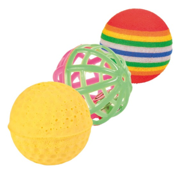 Trixie παιχνίδι μπάλες 3.5-4cm (3τμχ) Trixie παιχνίδι μπάλες 3.5-4cm (3τμχ)