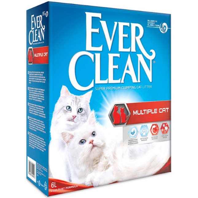 Everclean multiple cat άμμος υγιεινής για πολλές γάτες