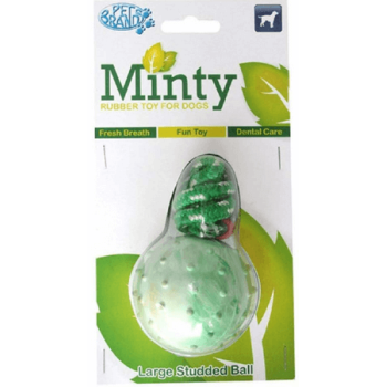 Pet Beands μπάλα με σχοινένιο κορδόνι από φυσικό ελαστικό καουτσούκ με γεύση μέντας Pet Beands μπάλα με σχοινένιο κορδόνι από φυσικό ελαστικό καουτσούκ με γεύση μέντας