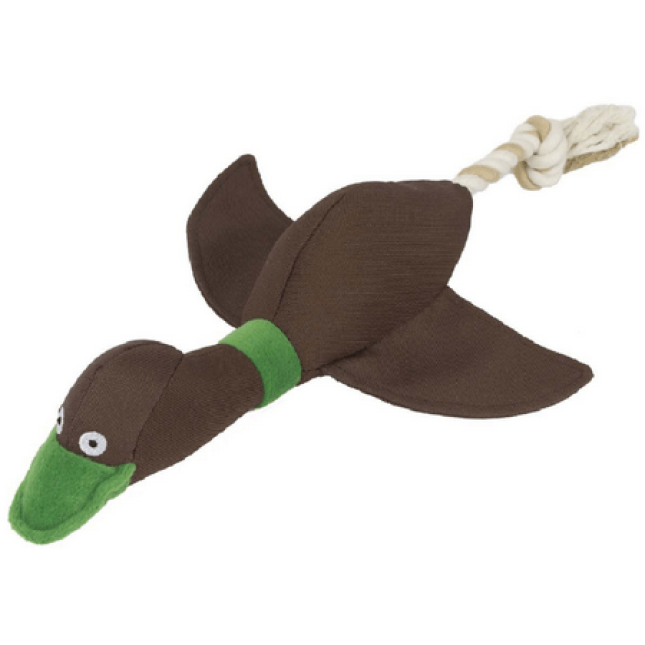 Pet Beands Quacks howard πάπια καφέ σκούρο 6,5 x 15 x 24cm Pet Beands Quacks howard πάπια καφέ σκούρο 6,5 x 15 x 24cm