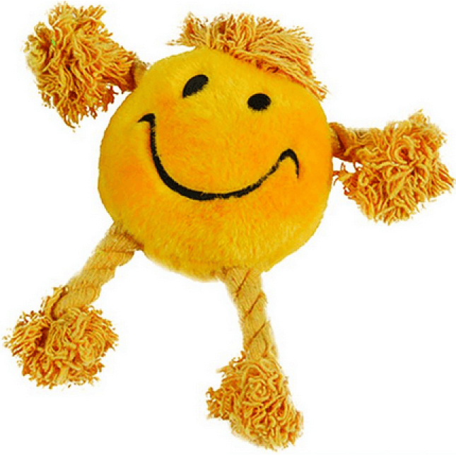 Happypet παιχνίδι κίτρινες φατσούλες 29cm Happypet παιχνίδι κίτρινες φατσούλες 29cm