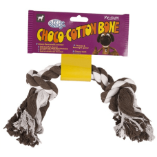 Pet Brands choco-cotton κόκκαλο μικρό 5 x 19 x 5cm Pet Brands choco-cotton κόκκαλο μικρό 5 x 19 x 5cm