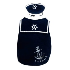 Sailor shirt μπλέ με καπέλο 31*18cm Sailor shirt μπλέ με καπέλο 31*18cm