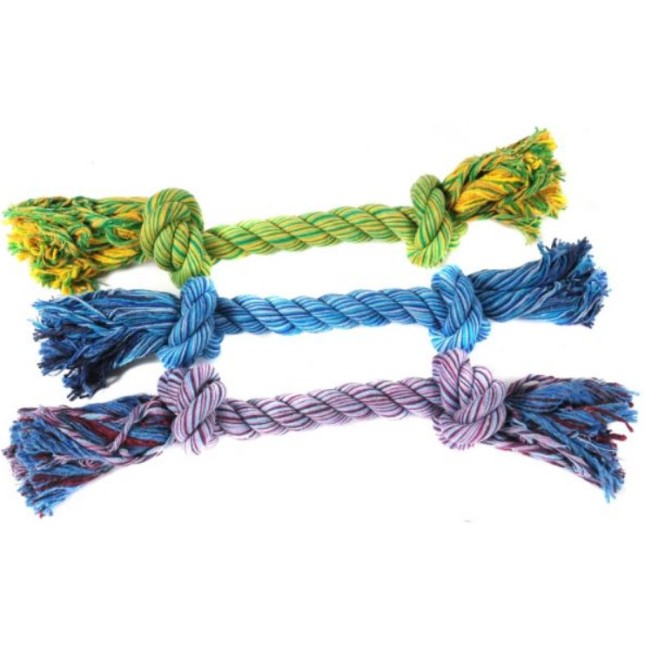 Happypet παιχνίδι σχοινί με 2 κόμπους μεγάλο 30x17x10cm Happypet παιχνίδι σχοινί με 2 κόμπους μεγάλο 30x17x10cm