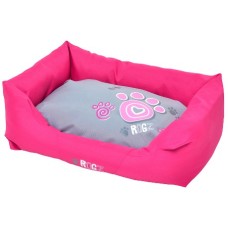 Rogz Κρεβάτι σκύλου Pink Paws 56x35x22cm Rogz Κρεβάτι σκύλου Pink Paws 56x35x22cm
