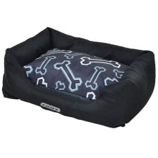 Rogz Κρεβάτι σκύλου Black Bones 56x35x22cm Rogz Κρεβάτι σκύλου Black Bones 56x35x22cm