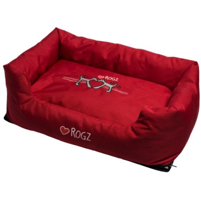 Rogz Κρεβάτι σκύλου Red Heart 56x35x22cm Rogz Κρεβάτι σκύλου Red Heart 56x35x22cm