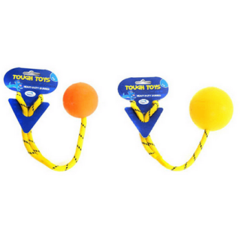 Happypet Tough Toys Rope ball 3.25 Happypet Tough Toys Rope ball 3.25