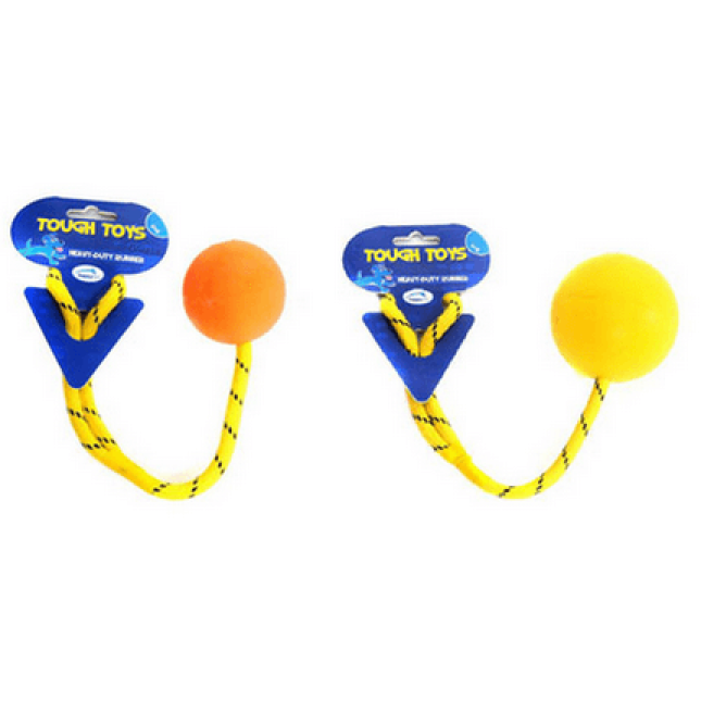 Happypet Tough Toys Rope ball 3.25 Happypet Tough Toys Rope ball 3.25