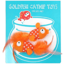 Pet Brands Goldfish catnip toy set χρυσόψαρα παιχνίδι 5 x 3cm Pet Brands Goldfish catnip toy set χρυσόψαρα παιχνίδι 5 x 3cm