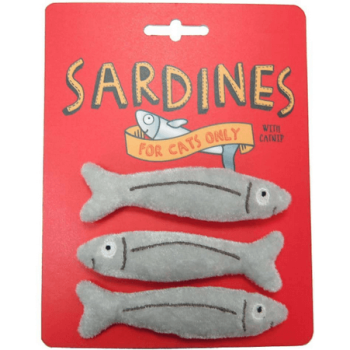 Pet Brands sardine catnip toy set παιχνίδι σαρδέλες για την γάτα σας 10 x 2cm Pet Brands sardine catnip toy set παιχνίδι σαρδέλες για την γάτα σας 10 x 2cm