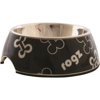 Rogz Μπωλ σκύλου Lapz Trendy μαύρο 160ml Rogz Μπωλ σκύλου Lapz Trendy μαύρο 160ml