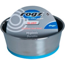 Rogz dogz Μπωλ σκύλου Slurp μπλε η πρώτη επιλογή για αυστηρές συνθήκες υγιεινής