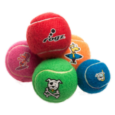 Απαλό παιχνίδι σκύλου μπάλα τένις σε διάφορα χρώματα