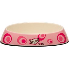 Rogz μπολ γάτας Fishcake ροζ floral small 200ml