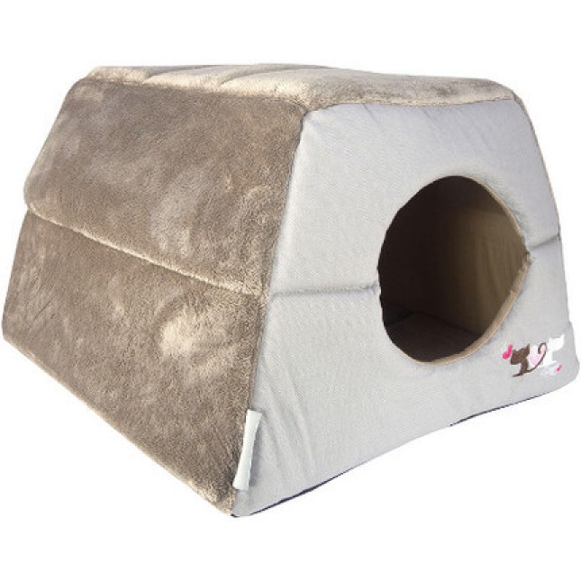 Rogz σπιτάκι ?κρεβάτι γάτας Igloo γκρι small 40x32x80cm Rogz σπιτάκι ?κρεβάτι γάτας Igloo γκρι small 40x32x80cm
