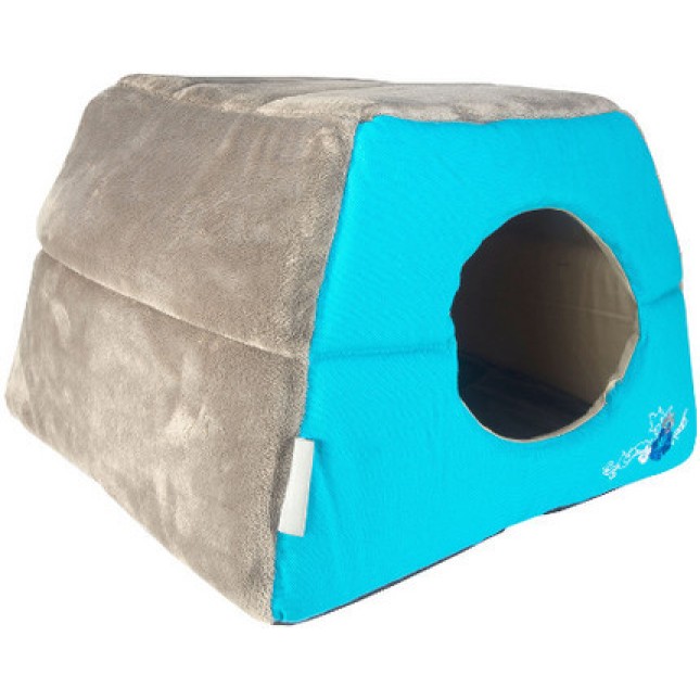 Rogz σπιτάκι?κρεβάτι γάτας Igloo μπλέ small 40x32x80cm Rogz σπιτάκι?κρεβάτι γάτας Igloo μπλέ small 40x32x80cm