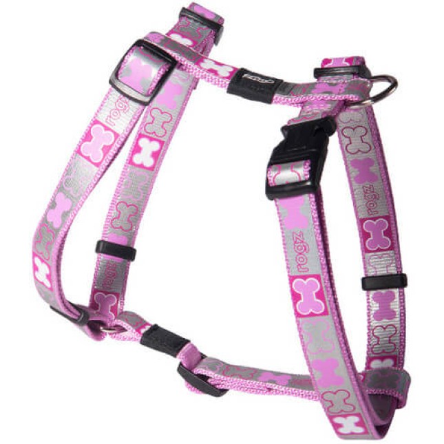 Rogz σαμαράκι puppy Reflecto pink Rogz σαμαράκι puppy Reflecto pink