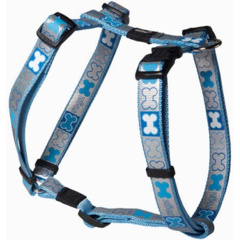 Rogz σαμαράκι puppy Reflecto blue small 28?47cm Rogz σαμαράκι puppy Reflecto blue small 28?47cm
