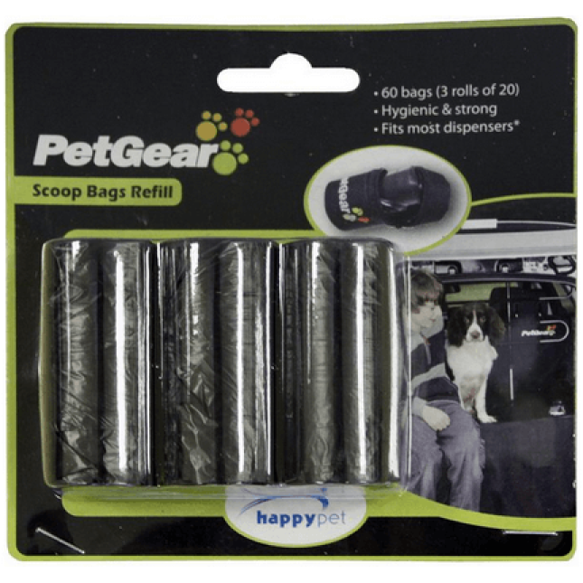 Happypet petgear scoop σακούλες αναπλήρωσης υγιεινής Happypet petgear scoop σακούλες αναπλήρωσης υγιεινής