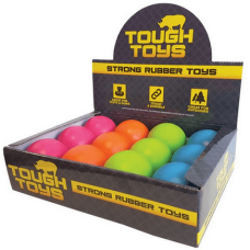 Happypet rubber ball 8cm/ 3.25box 4τμχ μπάλες καουτσούκ Happypet rubber ball 8cm/ 3.25box 4τμχ μπάλες καουτσούκ