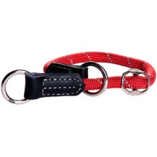 Rogz dogz περιλαίμιο πνίχτης Rope check κόκκινο ιδανικό για σκύλους που βρίσκονται σε εκπαίδευση