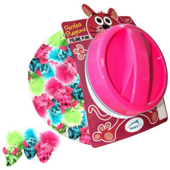 Happypet Festival mice cat toy jar, παιχνίδι γάτας ποντικάκι λούτρινο Happypet Festival mice cat toy jar, παιχνίδι γάτας ποντικάκι λούτρινο