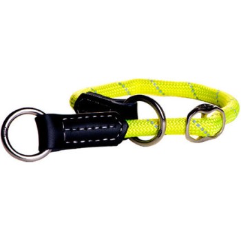 Rogz dogz περιλαίμιο πνίχτης Rope check collar κίτρινο large 40x45cm/12mm Rogz dogz περιλαίμιο πνίχτης Rope check collar κίτρινο large 40x45cm/12mm