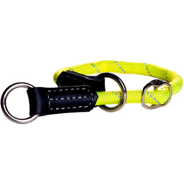 Rogz dogz περιλαίμιο πνίχτης Rope check collar κίτρινο large 40x45cm/12mm Rogz dogz περιλαίμιο πνίχτης Rope check collar κίτρινο large 40x45cm/12mm