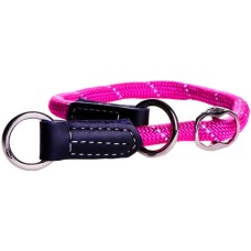 Rogz dogz περιλαίμιο πνίχτης Rope check collar ροζ large 40x45cm/12mm
