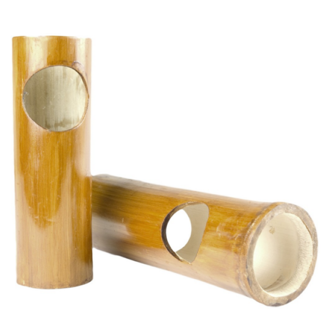 Critter's choice bamboo hidey hole 25.5cm/10'' Critter's choice bamboo hidey hole 25.5cm/10''