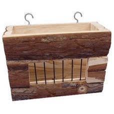 Happypet Nature First Raw wooden hayrack φωλιά τρωκτικών Happypet Nature First Raw wooden hayrack φωλιά τρωκτικών