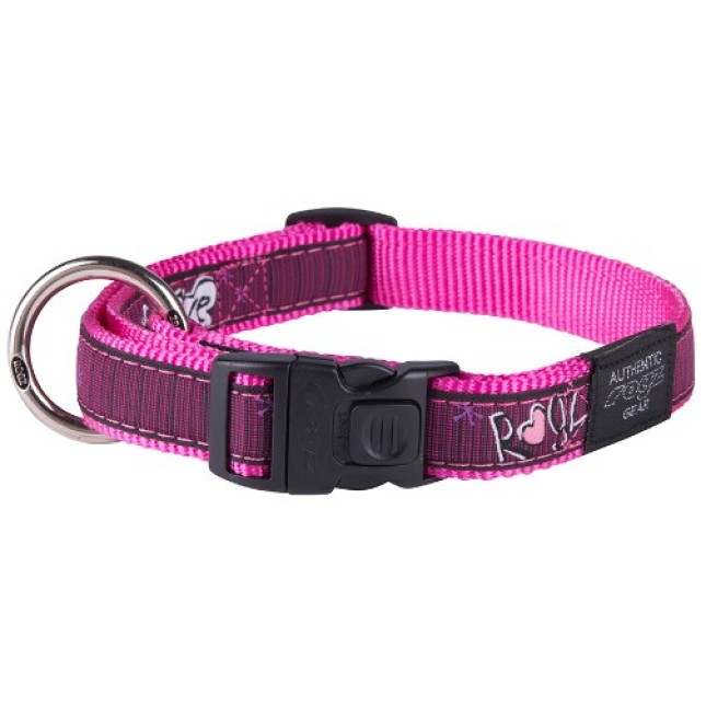 Rogz dogz περιλαίμιο σκύλου Fancy dress side release collar Ροζ Love Small Rogz dogz περιλαίμιο σκύλου Fancy dress side release collar Ροζ Love Small