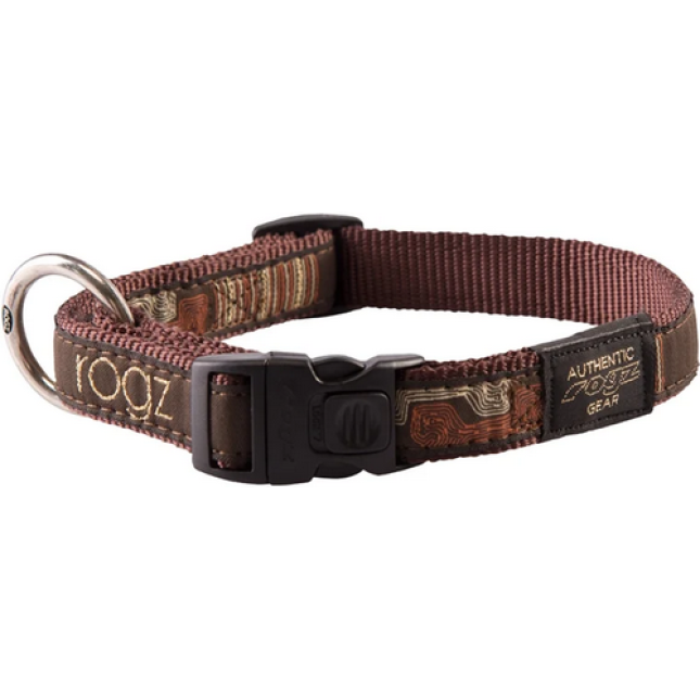 Rogz dogz περιλαίμιο σκύλου Fancy dress side release collar Καφέ Bone Xlarge Rogz dogz περιλαίμιο σκύλου Fancy dress side release collar Καφέ Bone Xlarge