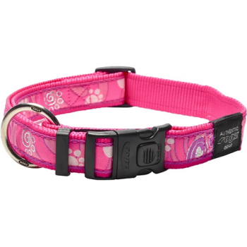 Rogz dogz περιλαίμιο σκύλου Fancy dress side release collar Ροζ Paw Large Rogz dogz περιλαίμιο σκύλου Fancy dress side release collar Ροζ Paw Large