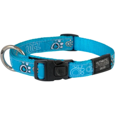 Rogz dogz περιλαίμιο σκύλου Fancy dress side release collar Τιρκουάζ Paws Small Rogz dogz περιλαίμιο σκύλου Fancy dress side release collar Τιρκουάζ Paws Small