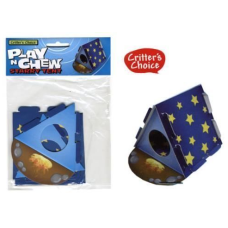 Critter's Choice cardboard chew-starry tent