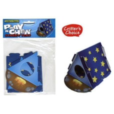 Critter's Choice cardboard chew-starry tent Critter's Choice cardboard chew-starry tent