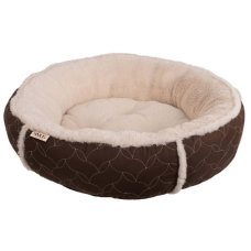 Pet Brands snug comfort κρεβάτι σε σχήμα ντόνατ  σε καφέ χρώμα για τον σκύλο