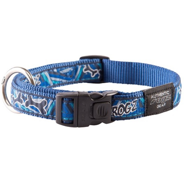 Rogz Περιλαίμιο Σκύλου Fancy Navy Zen Small Rogz Περιλαίμιο Σκύλου Fancy Navy Zen Small